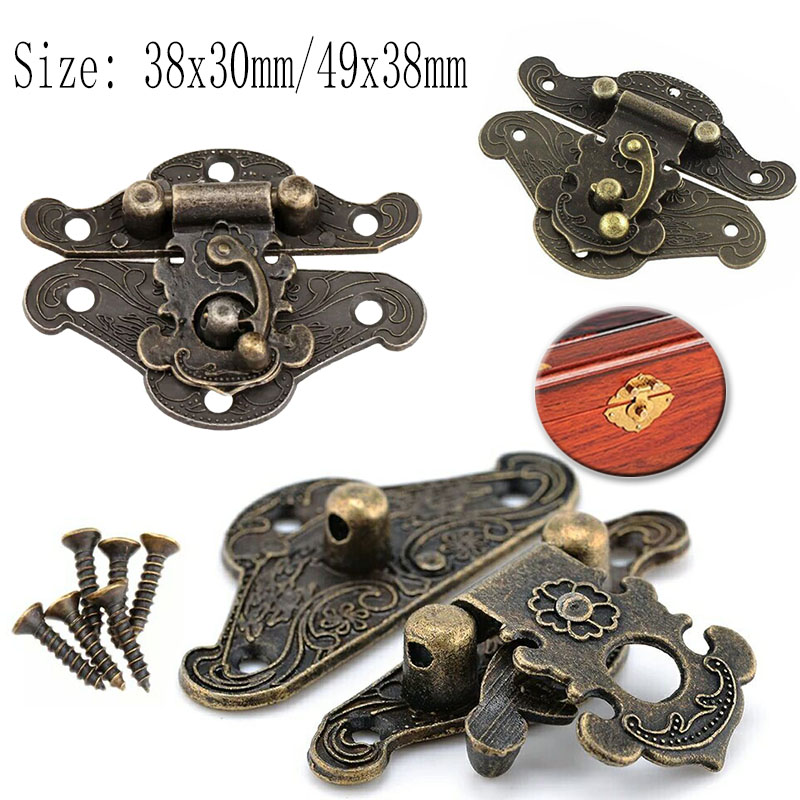 Furniture Hardware Products - 5/10 szt. Vintage Metalowe Okucia Meblowe