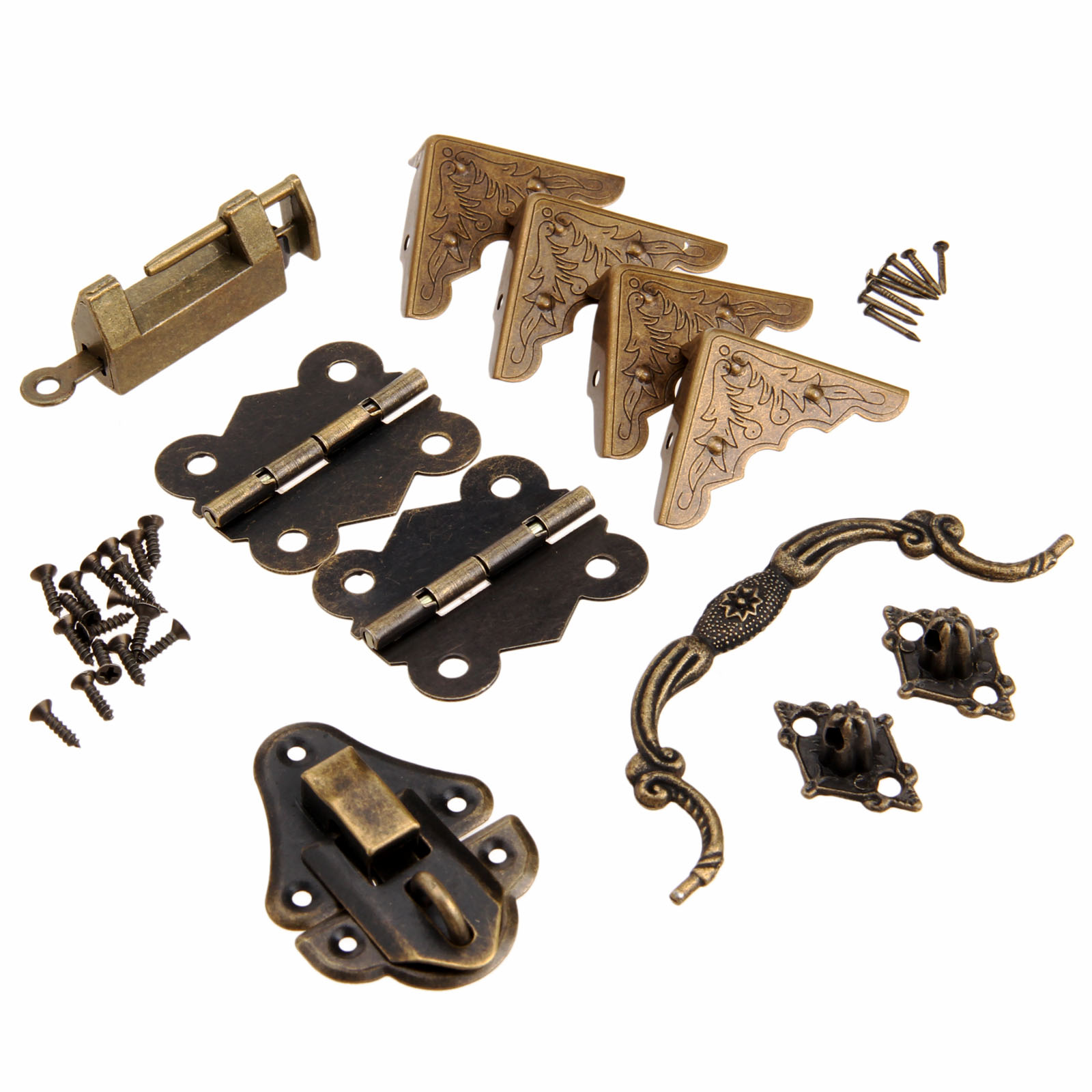 Furniture Hardware Pulls - 9 sztuk/zestaw okucia meblowe chiński mosiężny