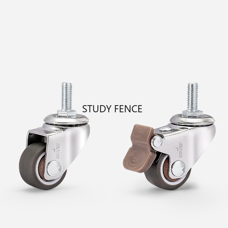 4 szt. Ciche Gumowe Kółka Obro – Used Furniture Hardware recenzja i cena