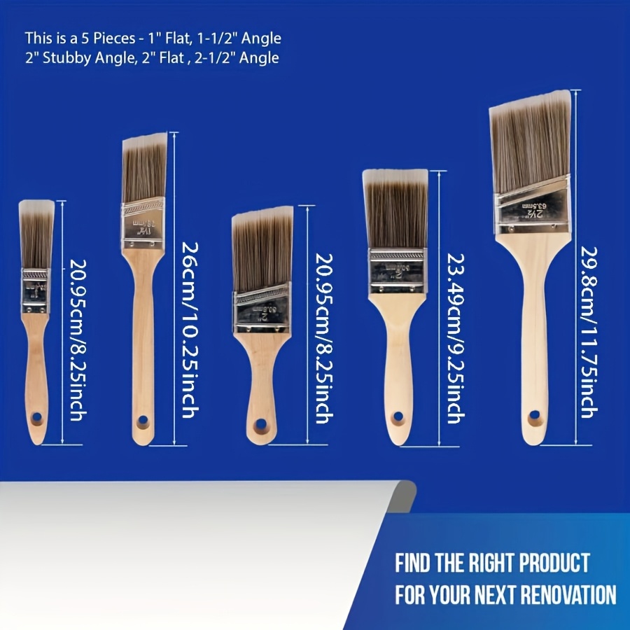 5 szt. Wysokiej jakości pędzle – Furniture Hardware Products recenzja i cena