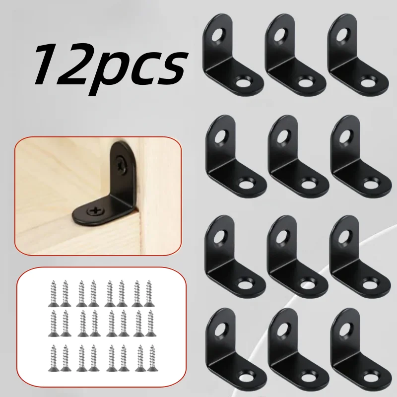 12 szt. czarnych metalowych ws – Used Furniture Hardware recenzja i cena