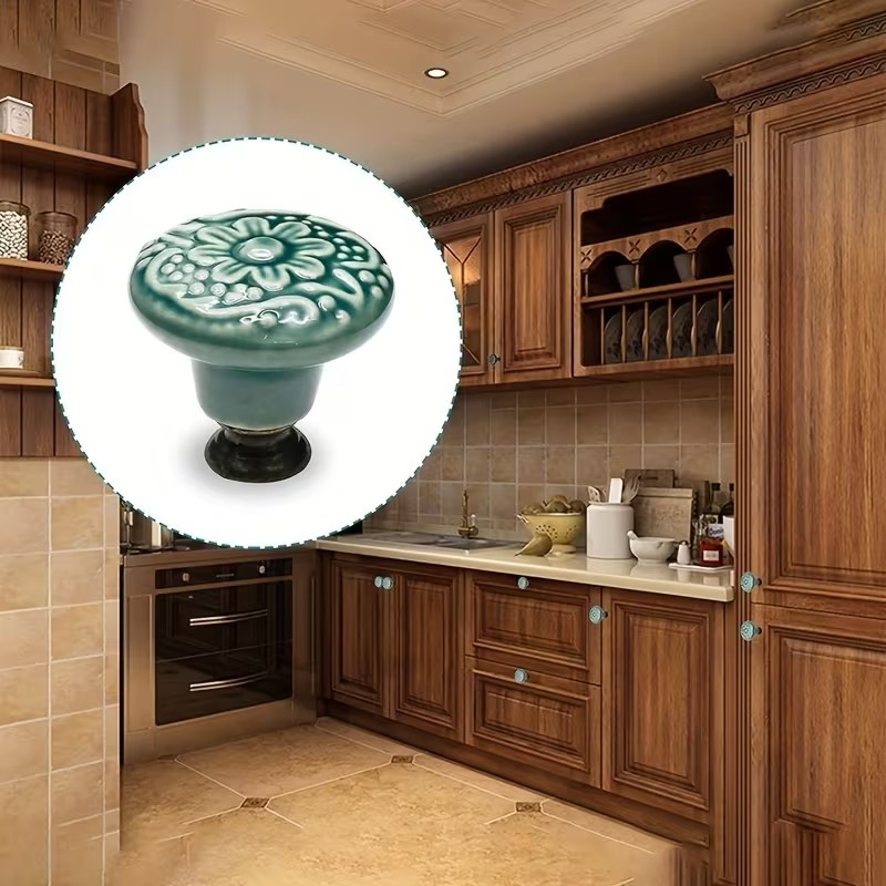 12 szt. ceramicznych gałek do  – Furniture Hardware Products recenzja i cena