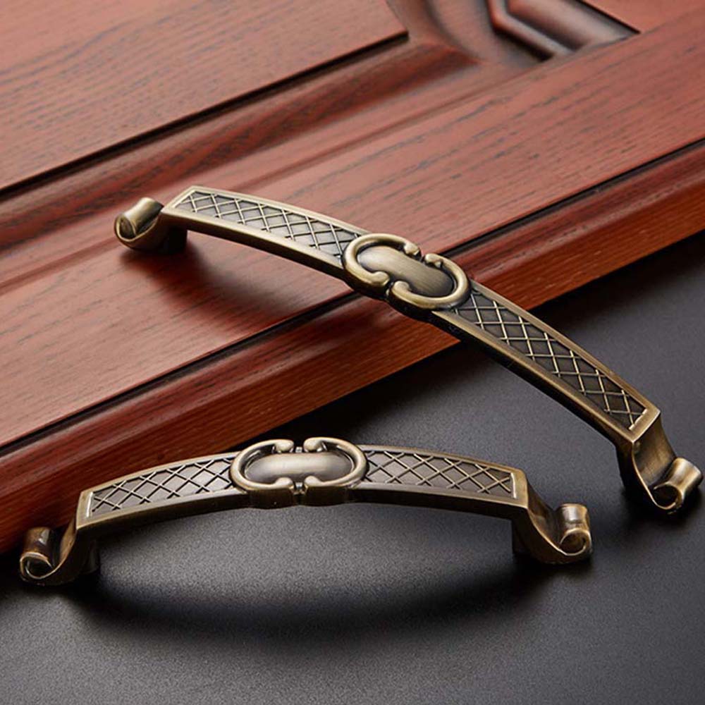 Brązowe uchwyty do szafek, sza – Furniture Hardware Pulls recenzja i cena