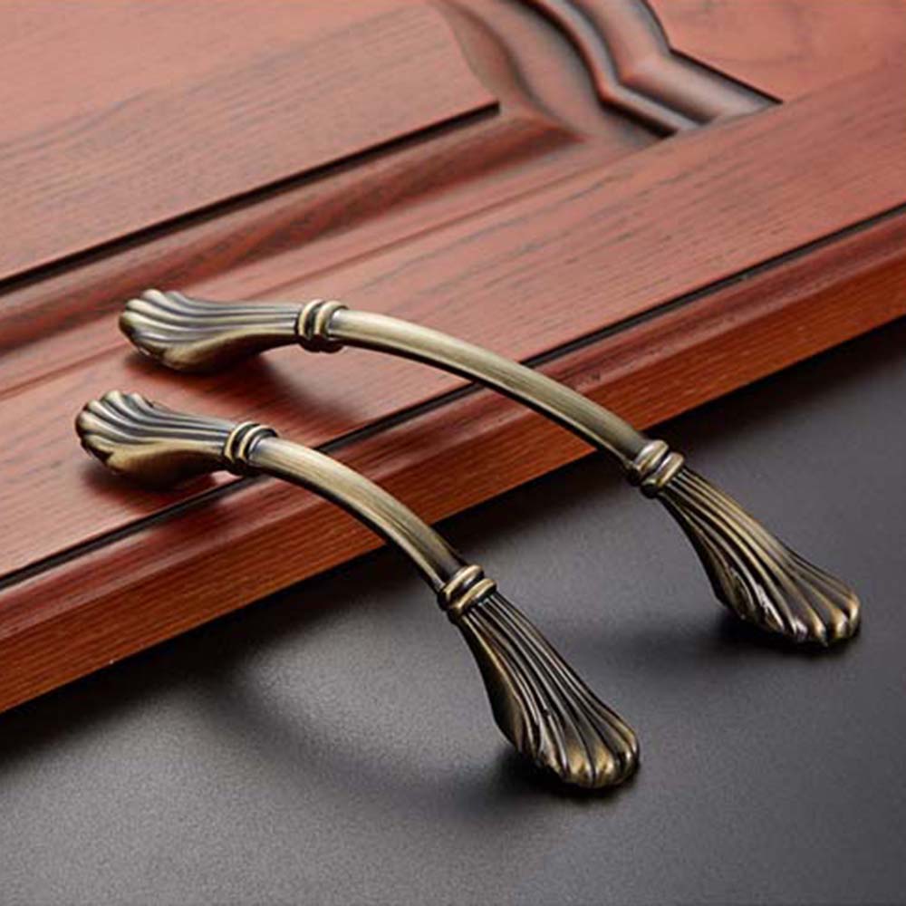 Brązowe uchwyty do szafek, sza – Furniture Hardware Pulls recenzja i cena