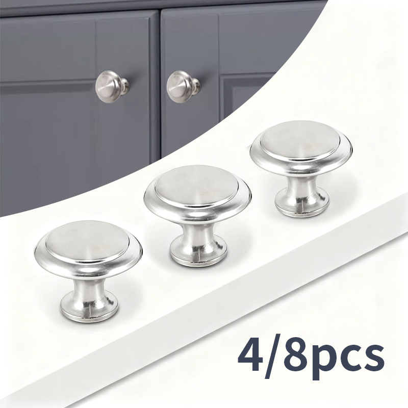 4/8 szt. Okrągłe uchwyty, uchw – Used Furniture Hardware recenzja i cena