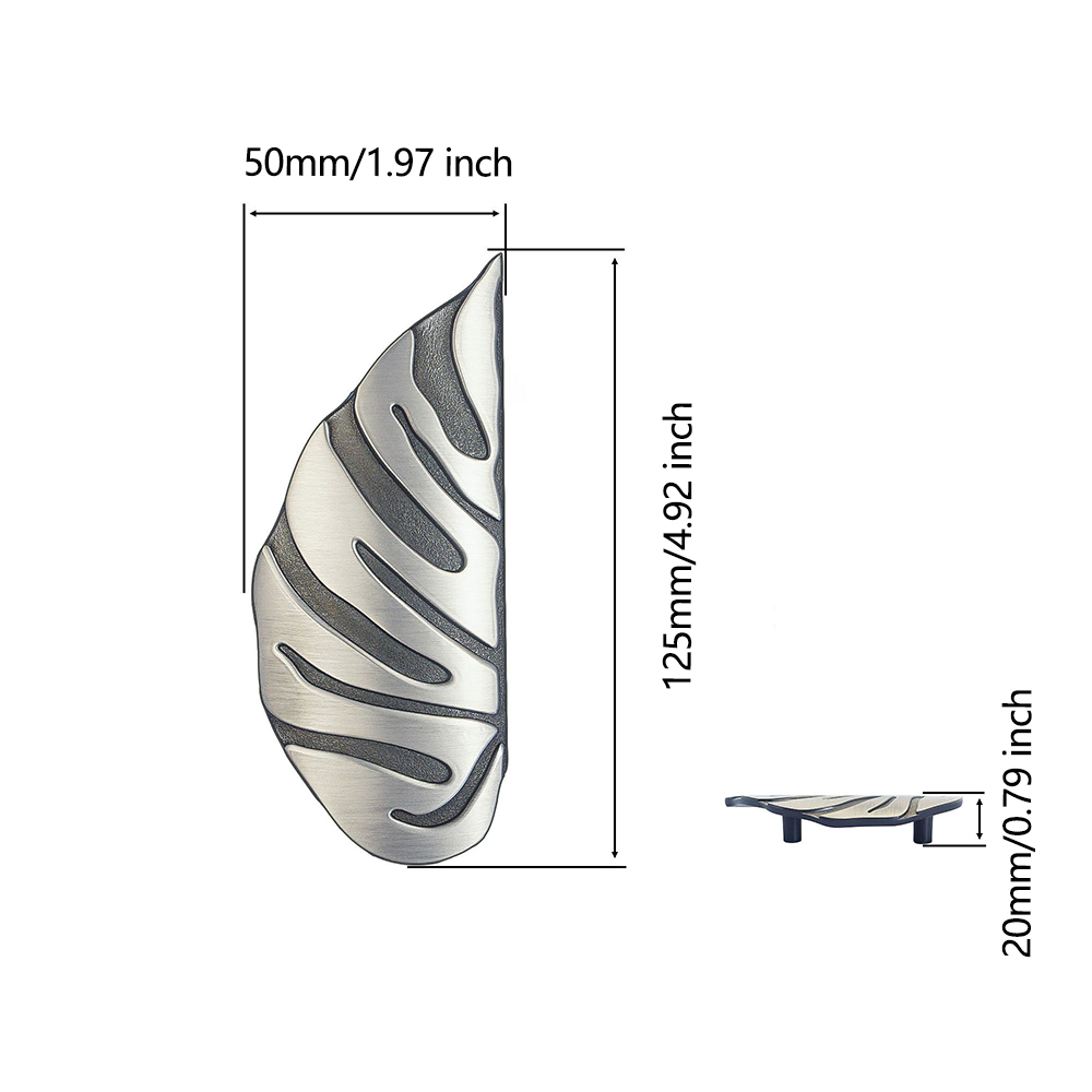 Klamki do drzwi szafek ze stop – Unique Furniture Hardware Pulls recenzja i cena